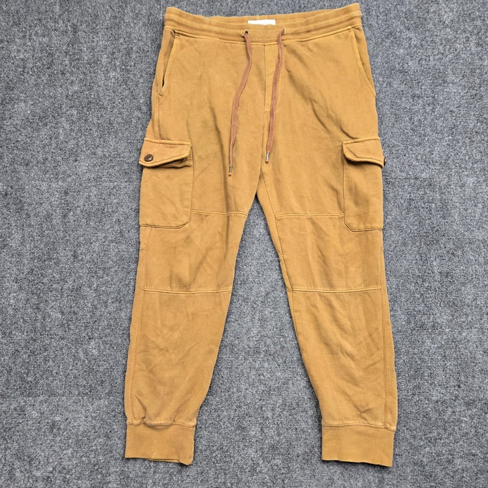 American Eagle Super Soft Mens Size Medium Tall W34 Fleece Cargo Sweatpants